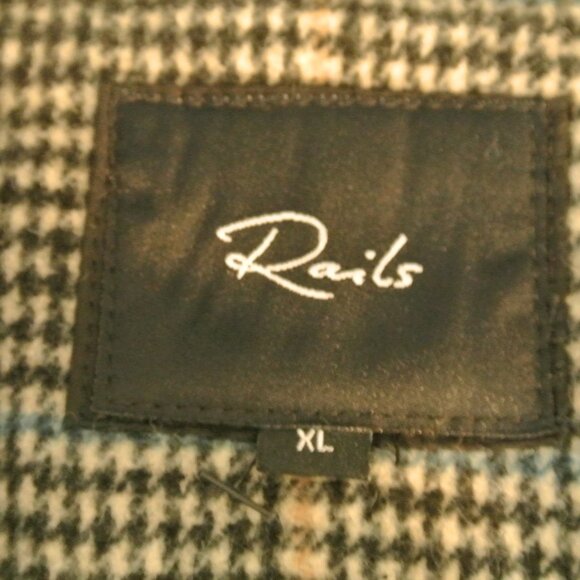 NEW Rails Cody Houndstooth Check Double Breasted Blazer SIZE XL#2620* - Picture 9 of 13
